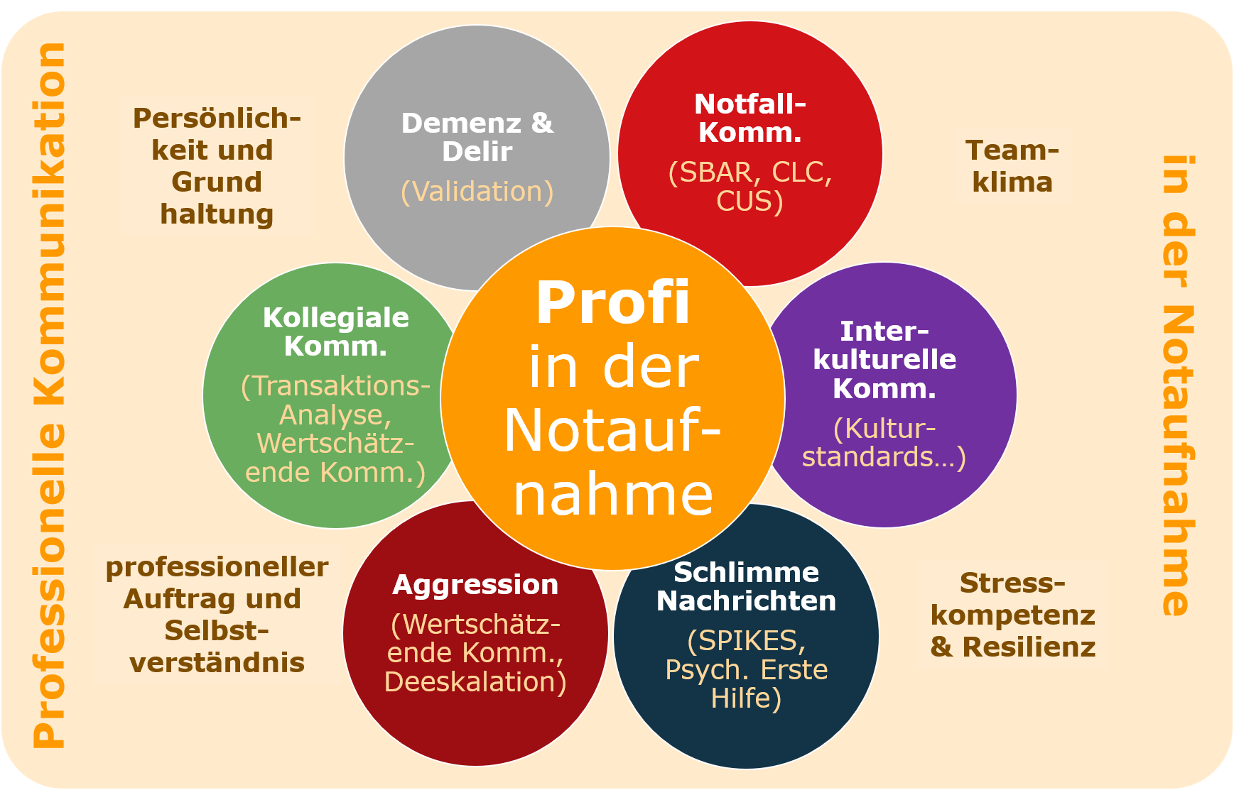 Professionelle Kommunikation in der Notaufnahme - Anforderungen und Skills